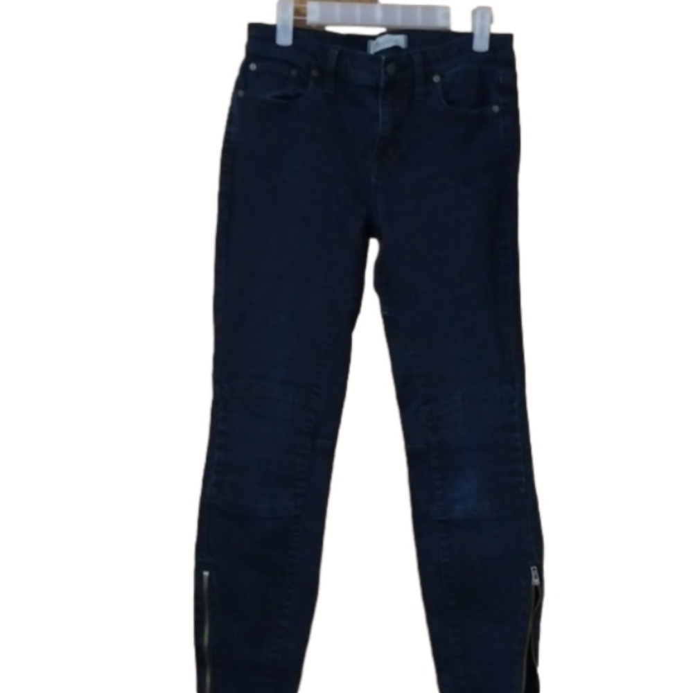 Madewell Skinny Skinny Dark Wash Jeans.  Mid rise size 29